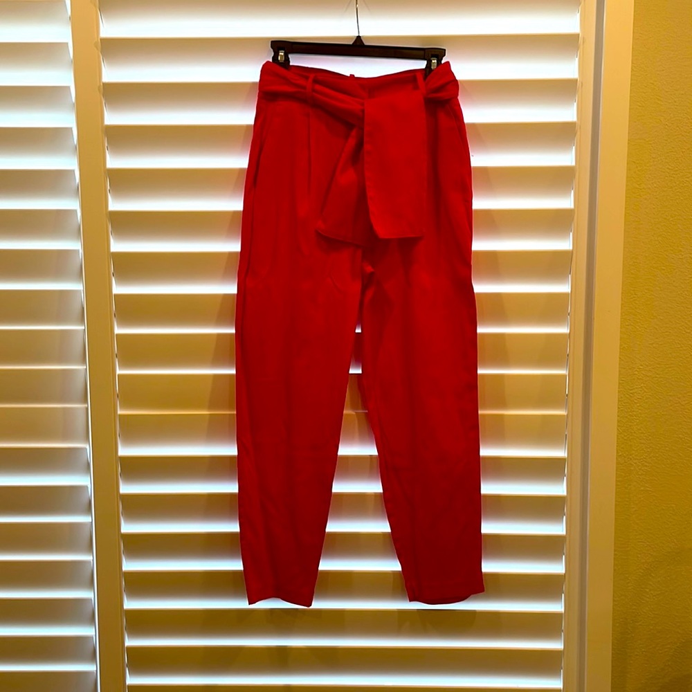 Beautiful high waisted pink pants